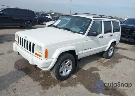 2001 Jeep Cherokee Limited/Sport из США, поврежденный, VIN 1J4FF58S81L594987